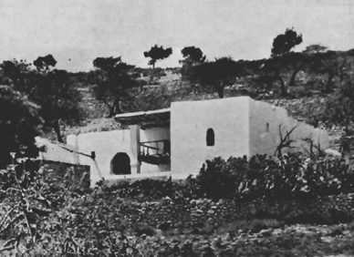 A.C. 21 Floorplan and exterior of one of the Ibizan houses which influenced Josep Lluis Sert