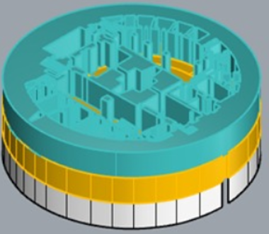 Second level Hadrians Mausoleum