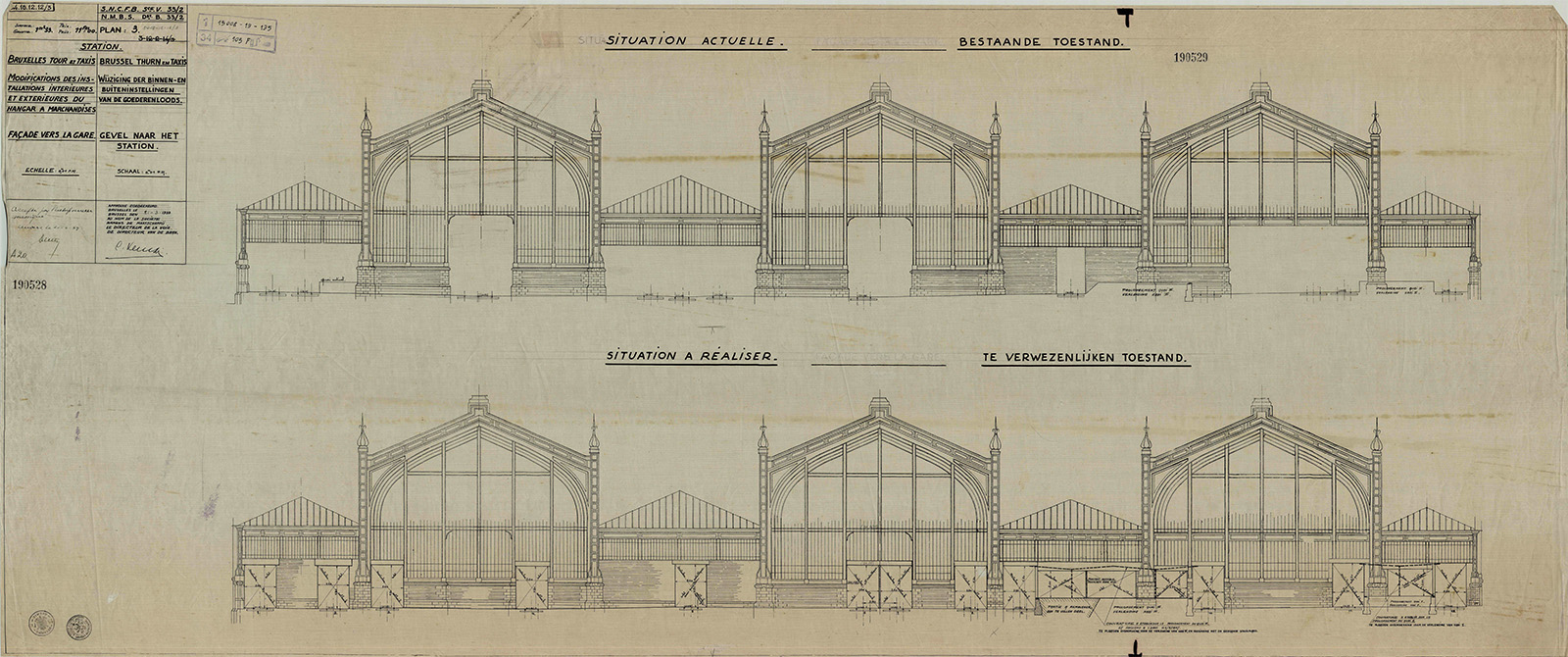 Gare Maritime Drawing