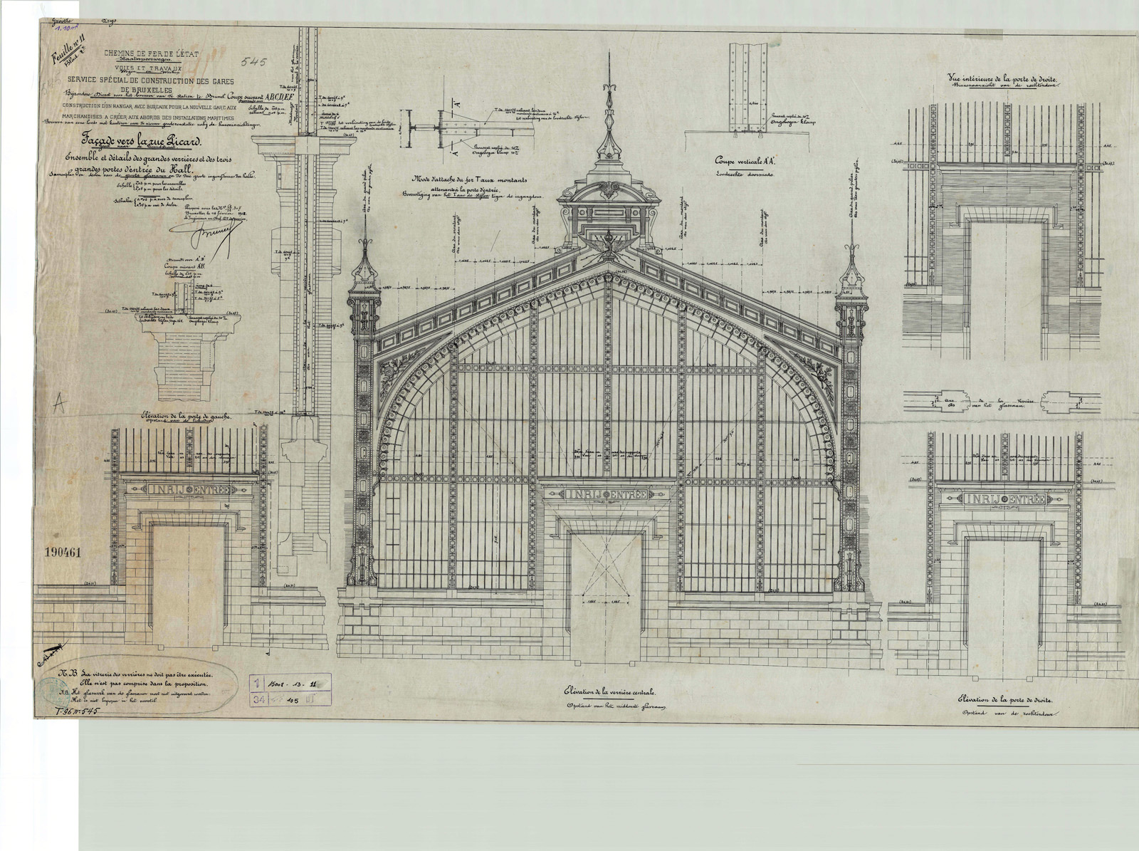 Gare Maritime Drawing