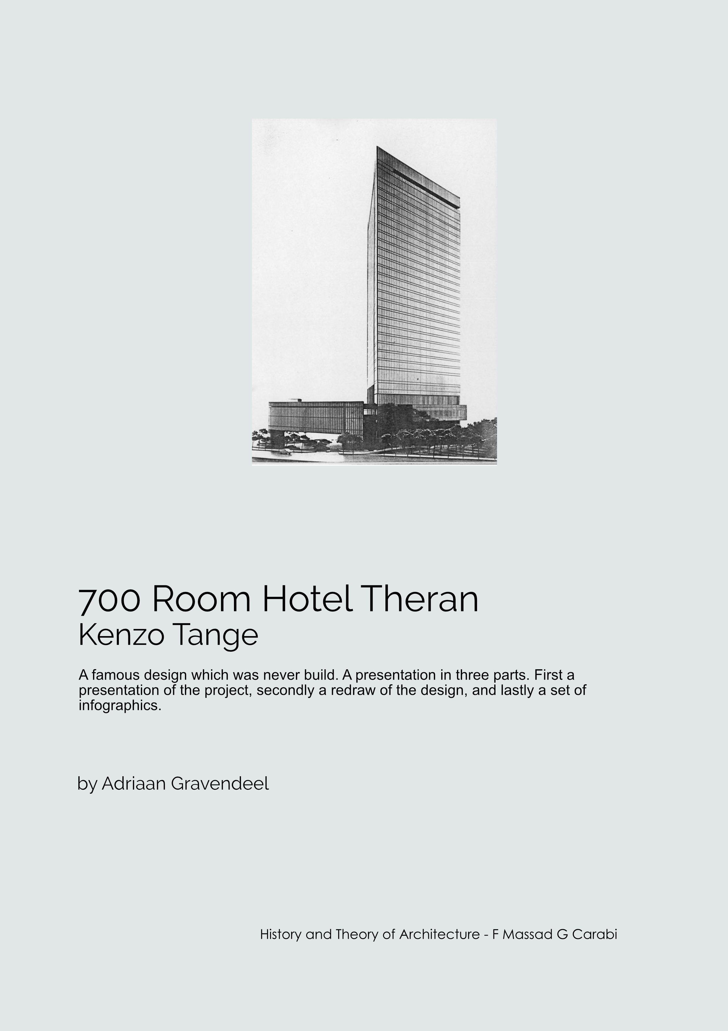 Kenzo Tange 700 Room Hotel
